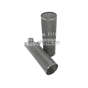 5 Micron Stainless Steel Porous Wire Mesh Cylinder Filter Tube thumbnail-1