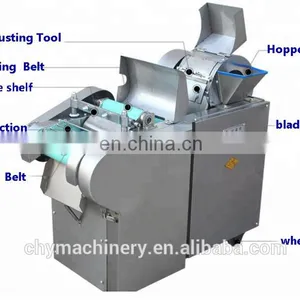 Multipurpose Automatic Vegetable Cutting Machine /onion Cube Cutting Machine/vegetable Fruit Dicing Machine thumbnail-6