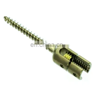 CE & ISO Marked Spinal Pedicle Screw Medical Titanium Monoaxial Reduction Screws Orthopedic Surgical Spine Implants thumbnail-2