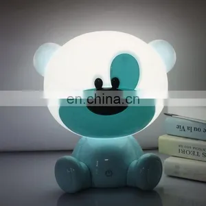 EU/US Plug Night Lovely Sleeping Lamp Baby Room Bedside Lamp Cartoon Night Light thumbnail-1