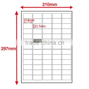 SINMARK Matte Surface 38mm*22mm Sticker Paper Manufacturers thumbnail-2
