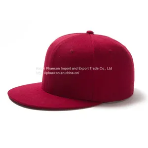 Wholesale Custom Hot Sell Flat Bill Snapback Cap thumbnail-2