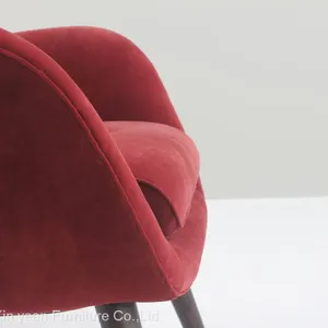 Modern High Quality Solid Wood Upholstery Furniture Petit Chair High Quality Lounge Chairs thumbnail-2