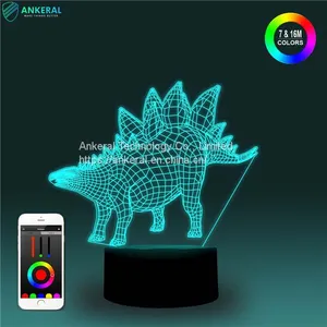Wholesale Cheap Price 3D Dinosaur Night Lights APP Control for Kids’ Gifts thumbnail-1