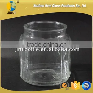 500ml Empty Glass Jar for Food Storage With Glass Lid thumbnail-1
