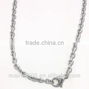 Fashion Necklaces 2014 Stainless Steel Silver Snake Chain Necklace thumbnail-3