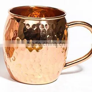 450ML 16OZ Stainless Steel Copper Beer Mug & Moscow Mule Copper Mug thumbnail-1