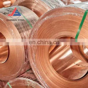 0.13-3.0mm Thickness C1100 C1200 C1020 C5191 C22000 Copper Roll Soft Pure 99.9% Class Copper Strip Coil thumbnail-3
