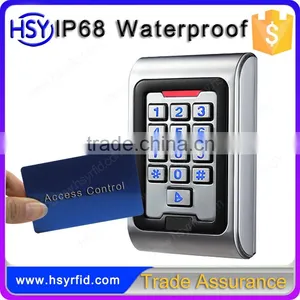 HSY-S209 Wiegand 26 Input Digital Swipe Card Keypad RFID Reader With Industrial IP68 thumbnail-1