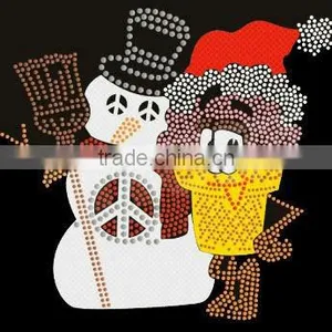 Christmas Snowman & Icecream Hot-fix Transfer thumbnail-1