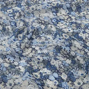Double Border Print Wholesale Fashion Rayon Crepe Fabric thumbnail-1
