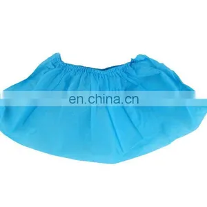 Disposable Non-Woven PP Anti-Skid Shoe Cover for Laboratory Cleanroom thumbnail-4