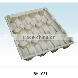 Eco-friendly Molded Pulp Tray for Beverage thumbnail-3