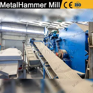 Scrap Metal Crusher Shredder Iron Steel Recycling Plant Waste Metal Crushing Line Equipment thumbnail-4