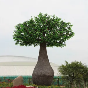 Garden Decorative Hand Made Large Artificial Cherry Flower Tree Peach Blossom Tree for Park Decoration thumbnail-4