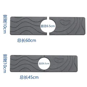 Absorbent Quick Dry Diatomite Stone Kithcen Sink Faucet Mats Factory thumbnail-5