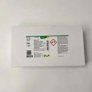 German Merck Calcium Ion Test Kit 1.11110.0001, Measuring Range 2-200mg/l, Water Quality Testing thumbnail-1