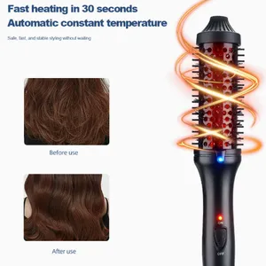 Infrared Curling Comb/hair Comb/straight Hair Comb/fluffy Comb/multifunctional Curling Iron Electric Comb（Wechat:13510231336） thumbnail-4