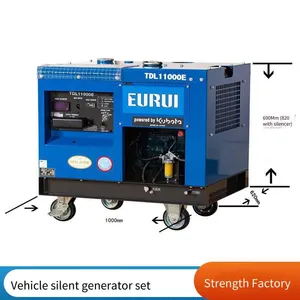 Sawafuji Japanese Zetor Honda Original Imported Gasoline Generator, Electric Start, Sht11500ha thumbnail-2