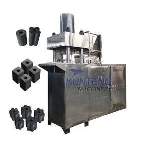 Coconut Shell Charcoal Making Machine Hydraulic Four Column Charcoal Forming Machine EPC thumbnail-1