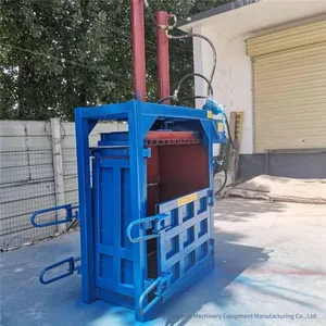 Double-row Car Seat Cushion Baler, Channel Steel Vertical Baler, Waste Film Baler thumbnail-3