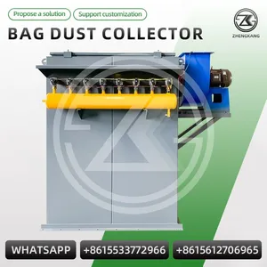 Coal‑fired Boiler Baghouse Pulse Jet Dust Collector High Temp Resistant Bag Filter Dedusting System For Power Plant thumbnail-5