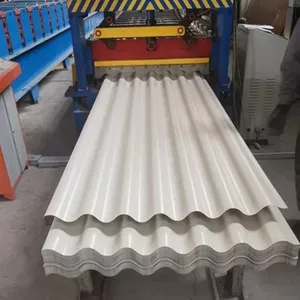0.3mm – 0.7mm Ultra-Thin Galvanized Corrugated Sheet; 10/16 Profile – Zinc 100 G/m² – 275 G/m² – Stock thumbnail-1