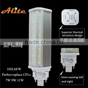 2016 Popular UL 11w 9w 7w G24/G23/GX23 LED Plug Lights Vertical thumbnail-6