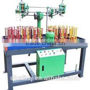 High Speed Useful Cotton Plastic Piping Cord Braiding Machine thumbnail-1