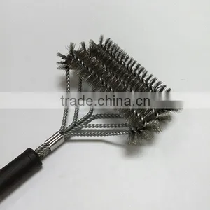 Stronger Handle 16inch 17inch 18inch Outdoor Wire Bristles Grilling Cleaning thumbnail-2