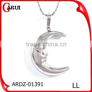 The Moon Circle Gold Jewelry Pendant Necklace For Women Jewelry thumbnail-2