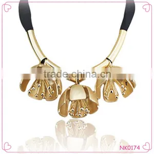 Wholesale Jewelry Handmade Short Collar Flower Necklace Fashion Women Jewelry thumbnail-1