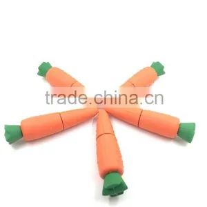 Bulk 1gb Carrot Shape USB Pendrive Vegetable Series USB Stick thumbnail-3
