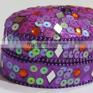 Rajashtani Jewelry Boxes Indian Trinket Aluminium Box Storage Case thumbnail-4