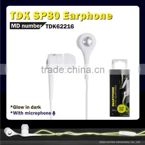 TDK SP80 Active In-ear Earphone, Glowing Earphone Glow, Glowing Earphone for Phone thumbnail-1