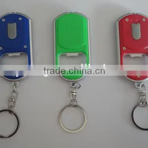 Mutil Color Keychain Bottle Opener With Led Light Key Chain thumbnail-5