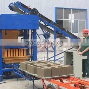 QT 4-25 Automatic Cement Concrete Brick/block Making Machine thumbnail-5