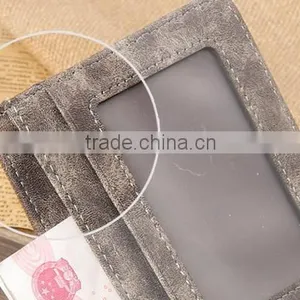 New High Quality Bifold Canvas Wallet Credit Card Holder Canvas Purse thumbnail-5