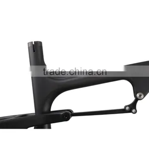 2016newest Design Fat Suspension Bike 26er Mtb Strong Full Dual Suspension Snow Bike Frame Travel 120mm Supplier's Choice thumbnail-4