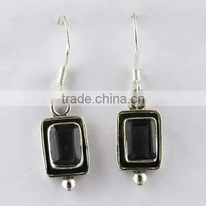 Bright Sun Iolite Earring, Gemstone Silver Jewellery, Online Silver Jewellery thumbnail-6