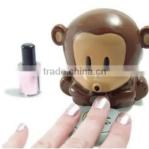 Monkey Dryer Blower Portable Blowing Nails Dryer Fingernail Dryer Nail Salons Stoving Implement thumbnail-1