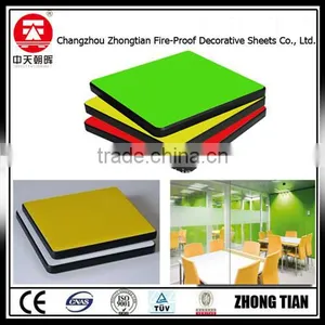 Office Interior Wall Cladding Panels Decorative High Pressure Compact Board thumbnail-1