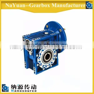 Right Angle Nmrv090 Ratio 80 : 1 Small Worm Gearbox thumbnail-6
