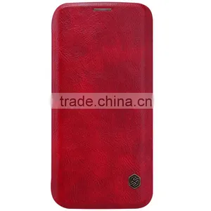 Nillkin Brand Qin Series Luxury Card Holder Case for Samsung S7 Edge Shockproof Flip Leather Case MT-5515 thumbnail-4