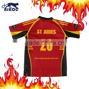 Hot Selling Full Sublimated Mens Rugby Jersey Custom Rugby Jersey thumbnail-1