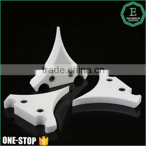 Factory Customized Good Performance Cnc Machining Pulley Precision Plastic Ptfe Teflon Cnc Parts thumbnail-6