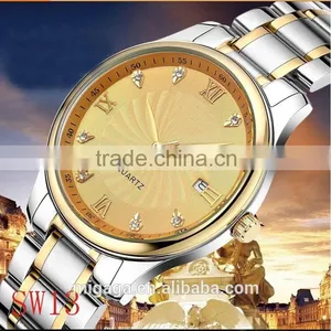 Factory Wholesale Unisex Watch, Best Gift Couple Watches, Stainless Steel Watch for Lover Gift thumbnail-3
