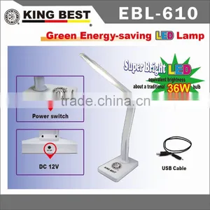 USB Cable Multifunction 2016 Folding Desk Lamp Working Light 180 Degree Rotation Led Table Lamp thumbnail-1