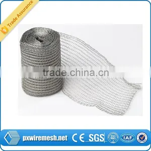 Hot Galvanized Knitted Stainless Steel Wire Mesh Made in China thumbnail-1