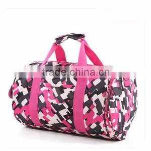 Promotional High Capacity Polyester Travel Sport Duffel Bag With Printing thumbnail-2